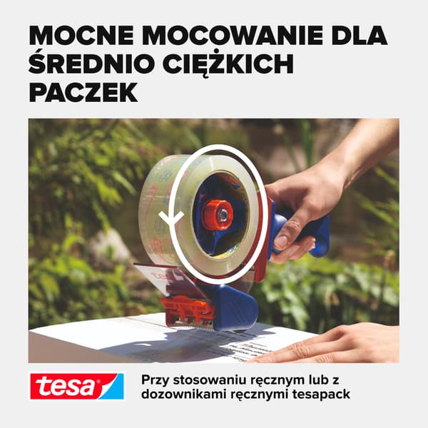TESA tesapack Eco & Strong 66m:50mm transparent