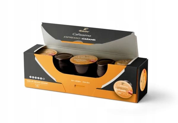 535559 TCHIBO RA CFM. Espresso Karamell 10 Koppar