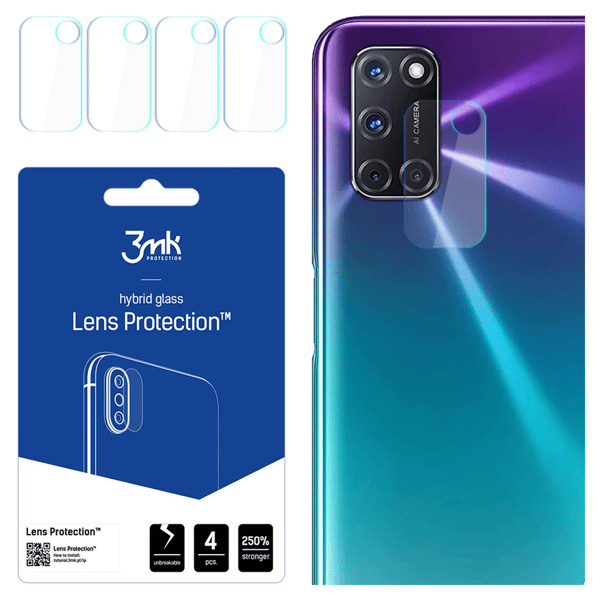 Oppo A72 - 3mk Linsskydd