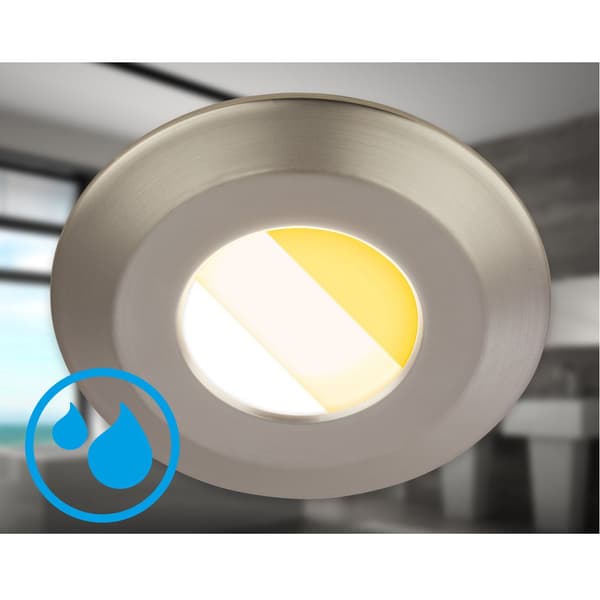 LED indbyggede spotlights 3x4,9W IP44 dæmpbar variable farver badeværelse