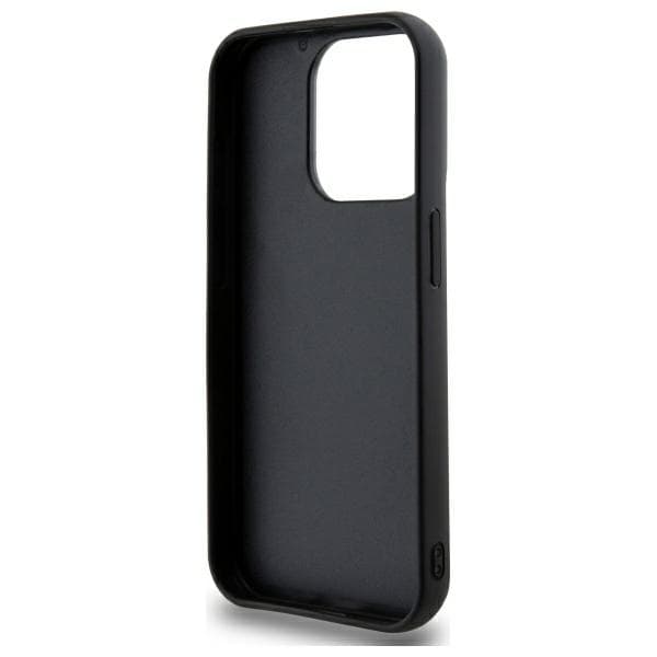 DKNY DKHCP15XPQDSLK iPhone 15 Pro Max 6.7 sort/sort Quiltet Stack Logo