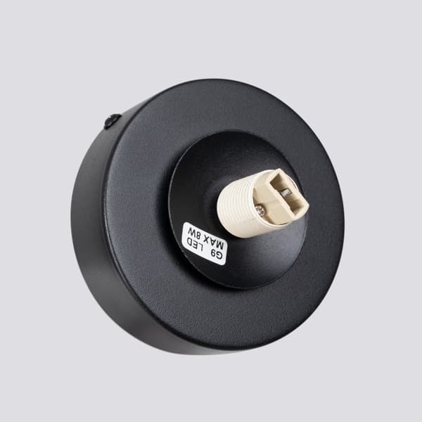 VÆGLAMPE YOLI 1 G9 SORT SOLLUX SL.1461