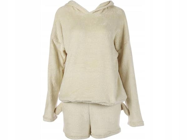 Beige yöpuku kompletti L (40)