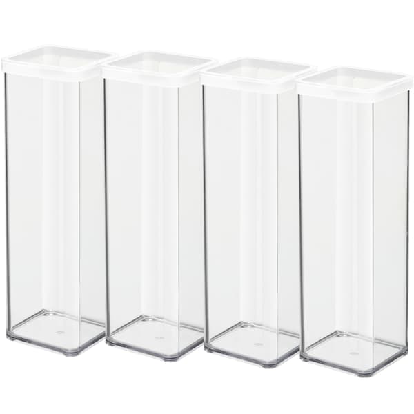 Rotho Loft madbeholdere 4 stk. 2 l transparente