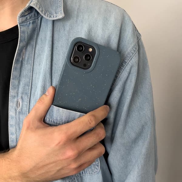 Eco Case iPhone 11 Pro Max Silikonskal Mobilskal Mintgrönt