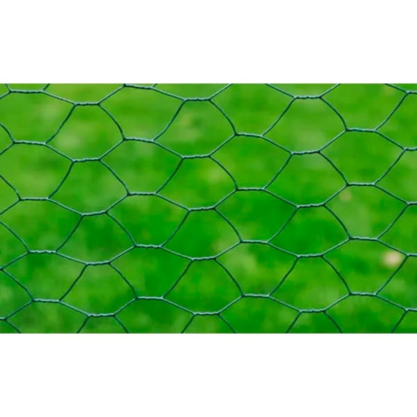 vidaXL nethegn, stål, 1x25 m, mørkegrøn