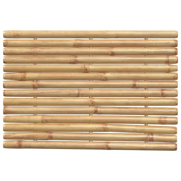 vidaXL Badrumsmattor, 2 st, 70x50 cm, bambu