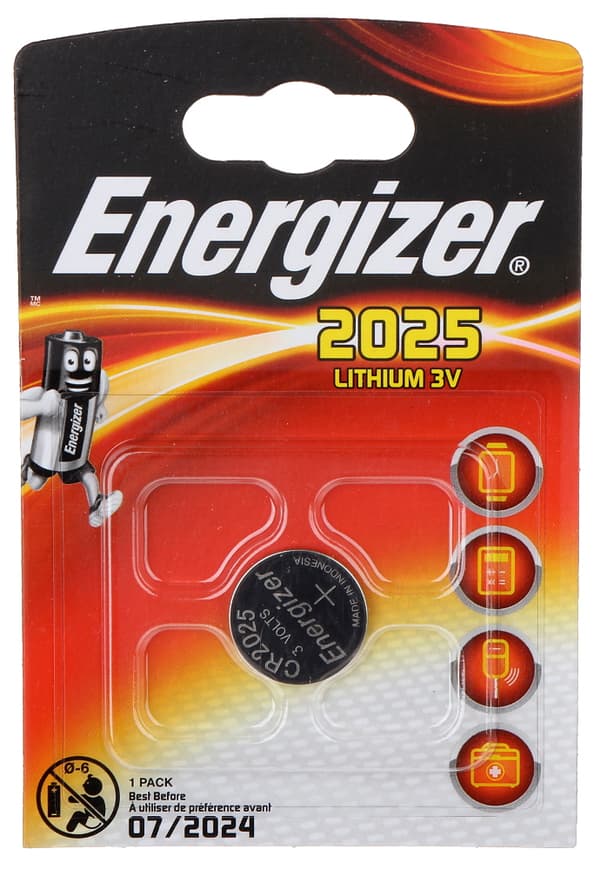 Energizer CR2025 litiumparistto