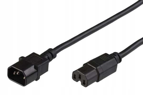 MicroConnect forlængerkabel C14-C15 0,5 m