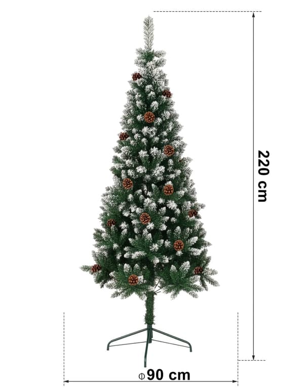 NATALE juletræ med kogler