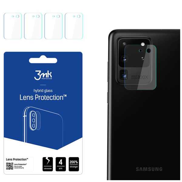 Samsung Galaxy S20 Ultra 5G - 3mk linsskydd