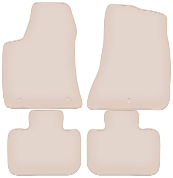 PREMIUM beige bilmåtter til: Dodge Charger LD coupe 2011-2020
