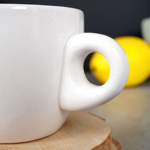 Espressokop keramisk hjerte 80 ml