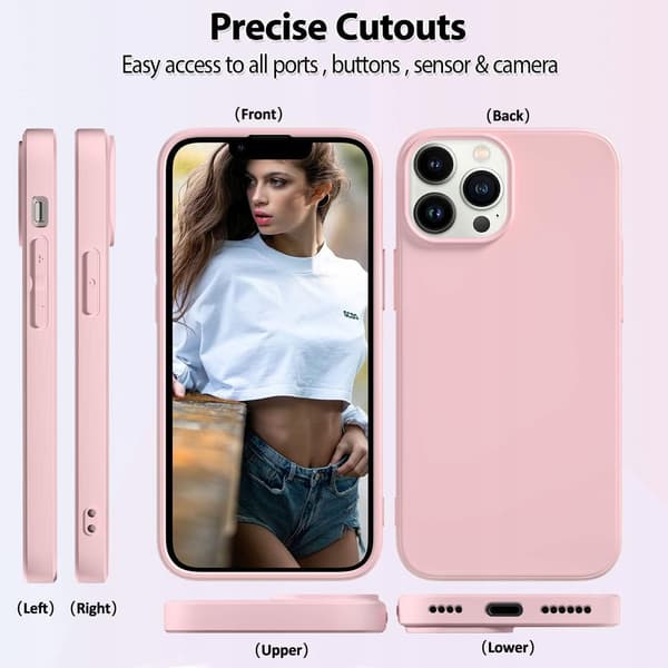 SILIKONIKUORET IPHONE 13 PRO MAXILLE 9 KPL