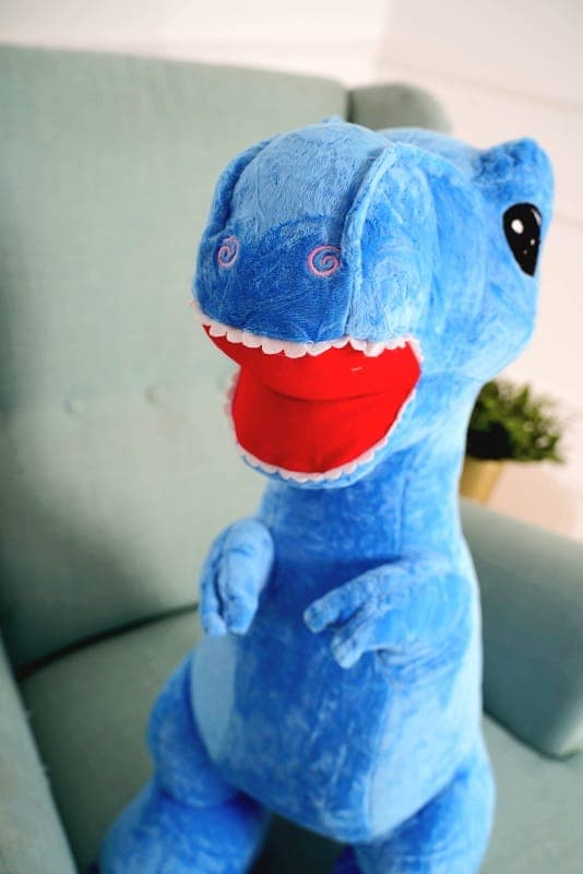 Dinosaur Edi 60cm - sininen