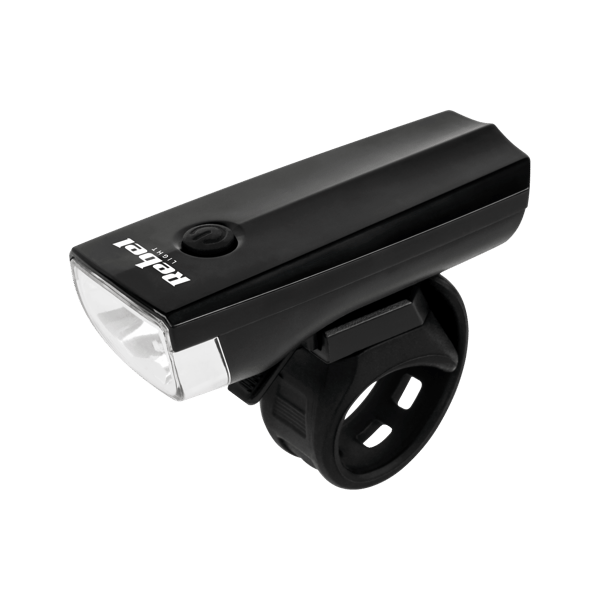 Forlygte til LED-cykel 1W 2xAA Rebel