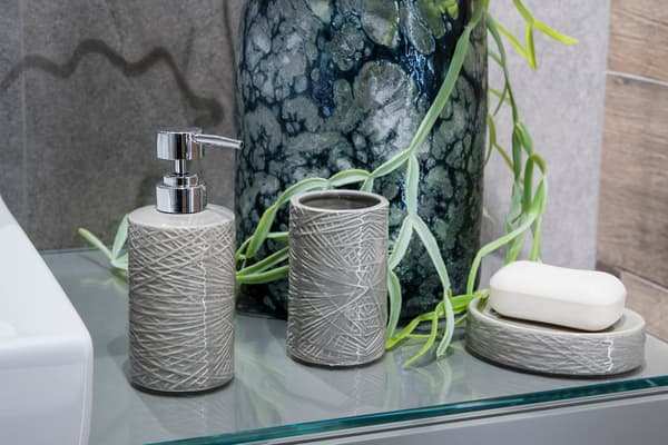 NELIVEDON SISÄTILA Raffia 1608 saippuakuppi