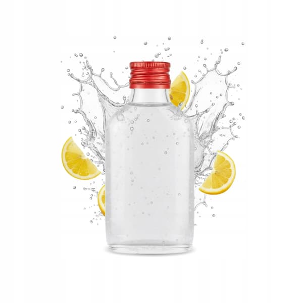 100x SÆT FLASKE LØFTE 100ML + VODKA LÅG GAVE