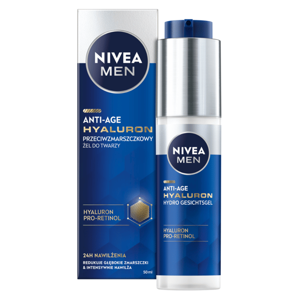 NIVEA Men Hyaluron Antirynke ansigtsget 50ml