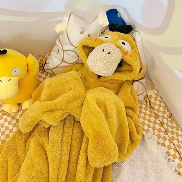 Pokémon Psyduck Extra Mjuk Lazy Robe 100cm