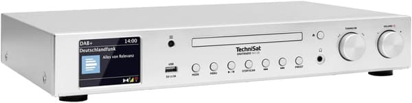 DAB+, FM, Internet-radio TechniSat DigitRadio 143 CD