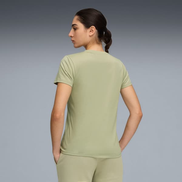 Puma TAD ESSENTIAL CREW träningströja dam grön 52717782 r S