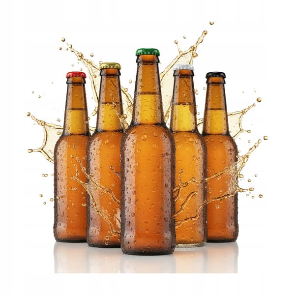 30 x pitkäkaulaista pulloa 0,33 l olutpanimolle, siiderinvalmistuspullo 330 ml olutpullolle
