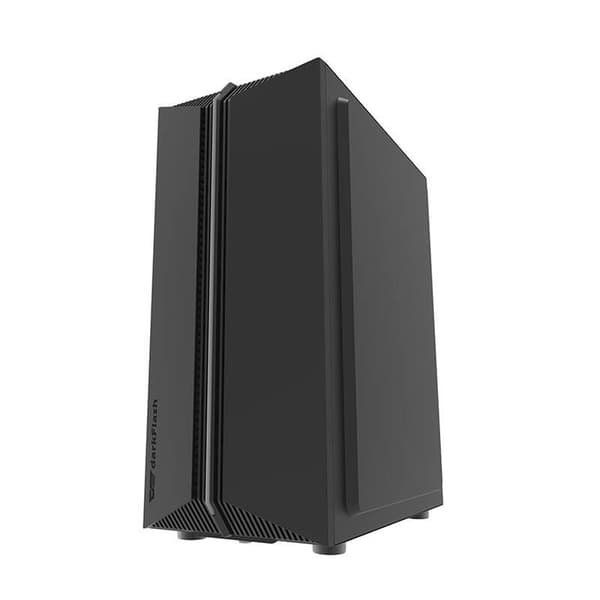 Darkflash DK151 LED-datorchassi (svart) + 3 RGB-fläktar