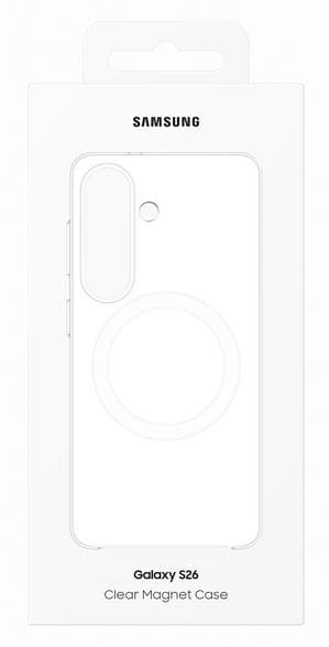 Etui SAMSUNG Clear Magnet Case til Galaxy S26 EF-CS942CTEGWW Gennemsigtig