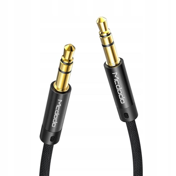 MCDODO MINI JACK KABEL 3,5 MM STEREO AUX STIK LYDKABEL STÆRK 1M