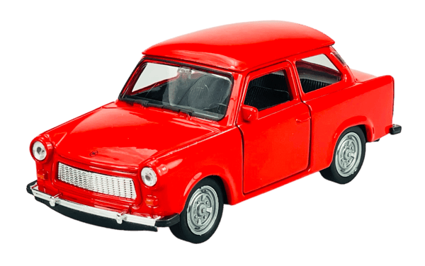 WELLY TRABANT 601 PUNAINEN 1:34 43654