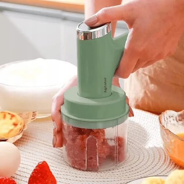 Sladdlös multifunktionell mixer + 3 utbytbara munstycken