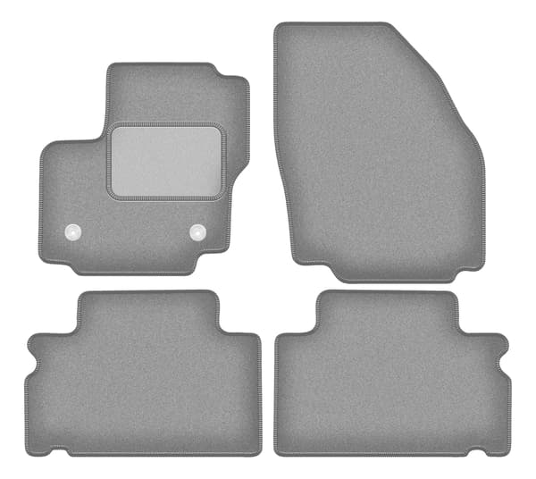 Harmaat auton matot Ford Galaxy MK2 minivan (2012-2015)