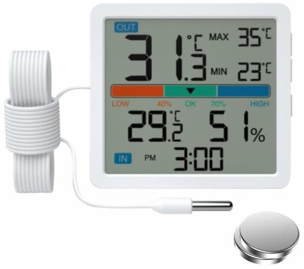 MANTA MTO002W Termohygrometer