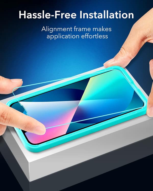 Härdat glas för Apple iPhone 13 Mini, solidt, hållbart, 3 delar