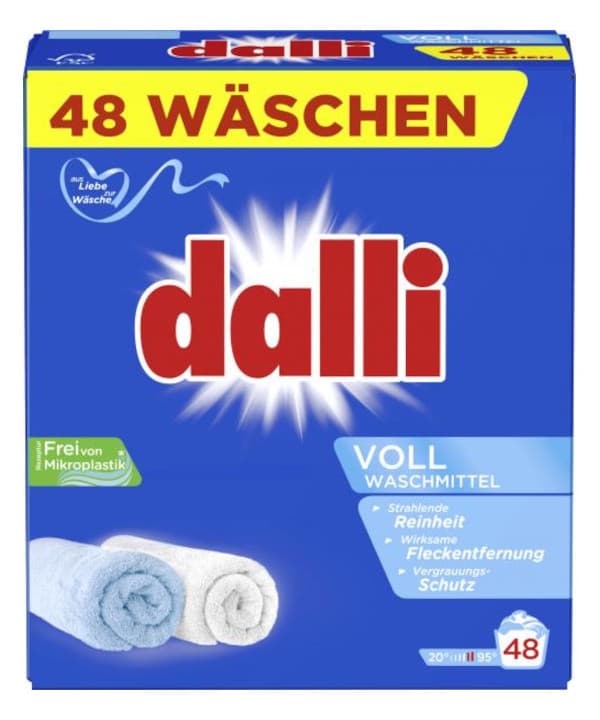 DALLI Activ vaskepulver 48 vaske 3,12 kg