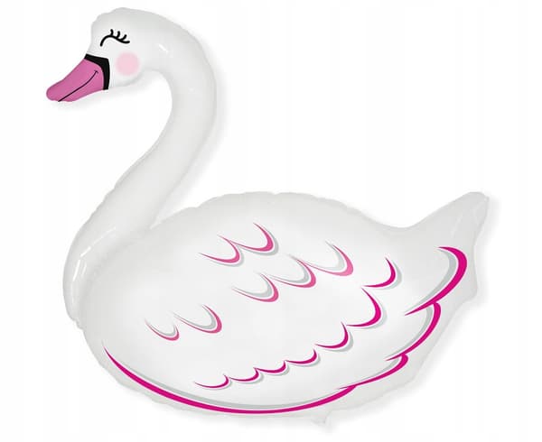 Folieballon 60 cm FX - Svane, 1 stk.