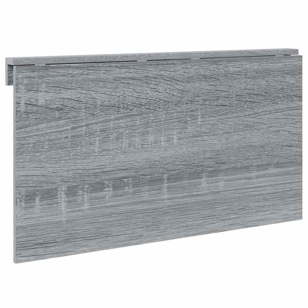 vidaXL foldbart sofabord, grå Sonoma-eg, 100x60x56 cm