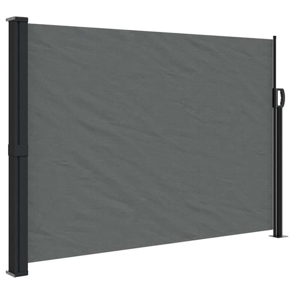 vidaXL Rullande sidomarkis antracit 140 x 600 cm