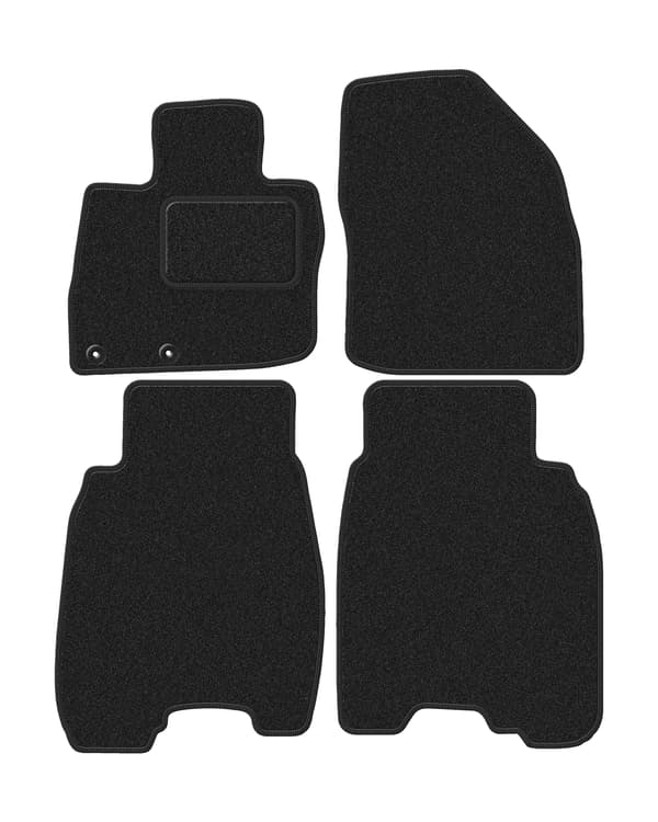 Velourmåtter til: Honda Civic VIII hatchback (2006-2012) antracitgrå