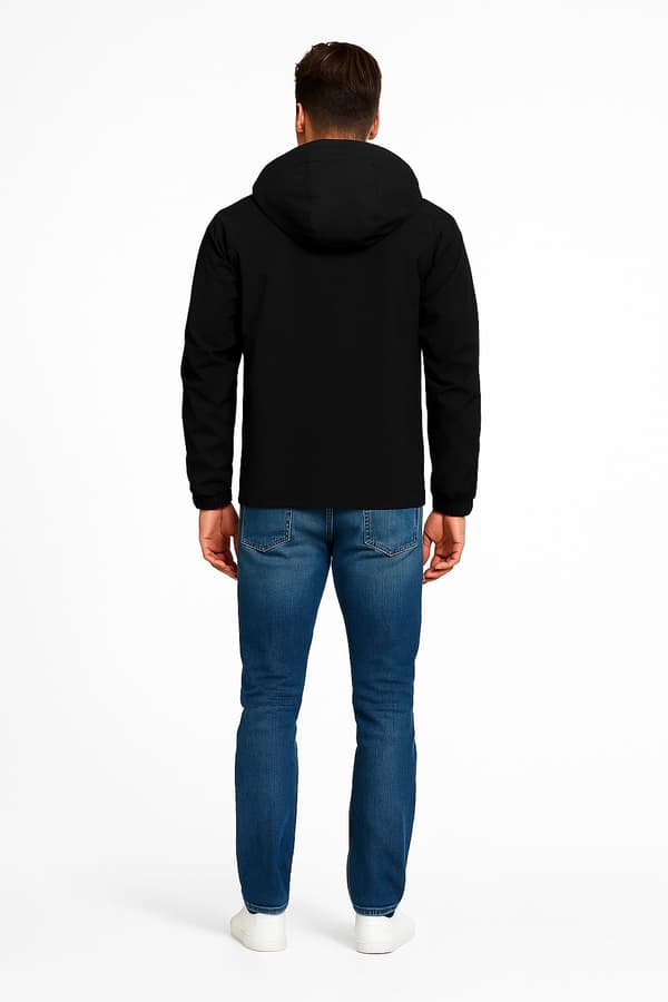 Grøn V-hals sweater til mænd Recea L