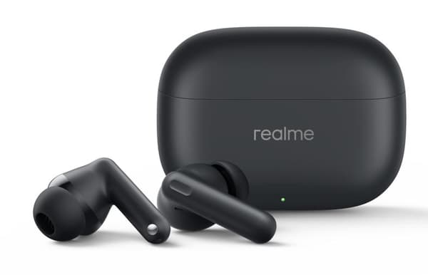 REALME Buds T310 ANC Sorte Trådløse (TWS) Hovedtelefoner