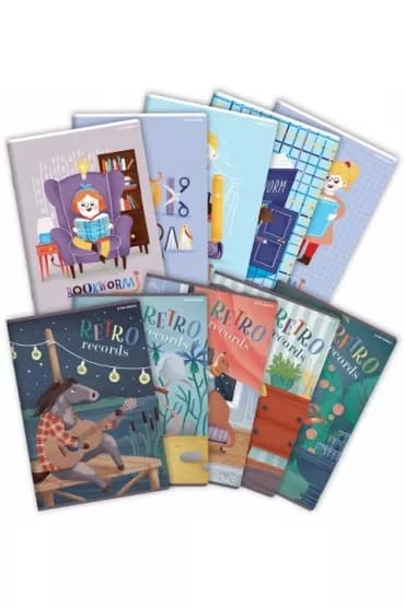 Hamelin Bookworm A5 notesbog Komfortabel notesbog til effektiv notering