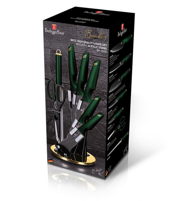 BERLINGER HAUS BH-2690 KNIVSET I STÄLL