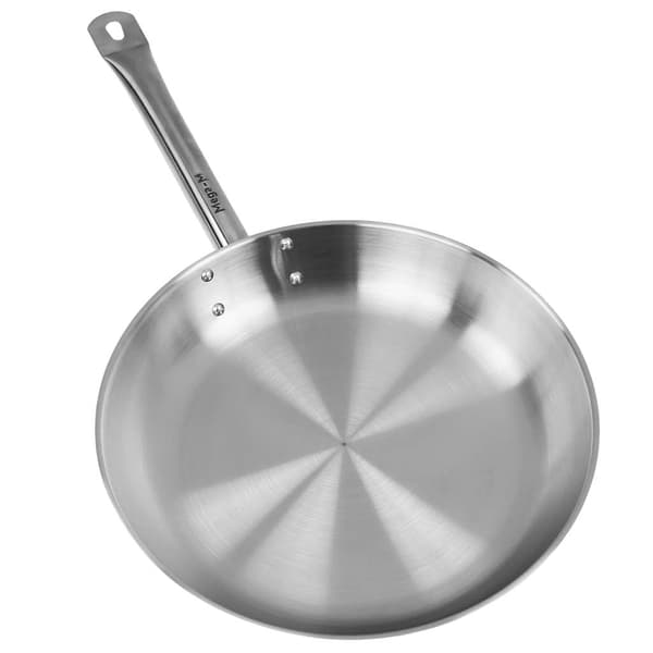 Mega-M stegepande i rustfrit stål diameter 28 cm
