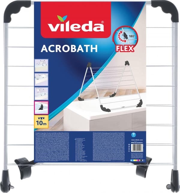 201996 Vileda Tørrestativ Indendørs Acrobath