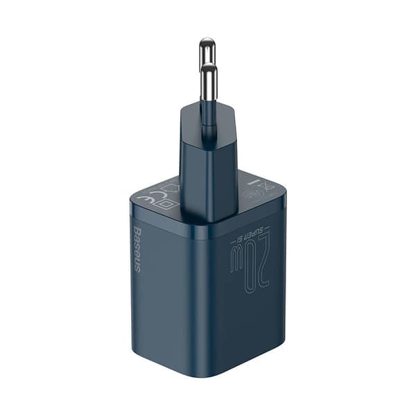 Baseus Super Si Hurtigoplader 1C 20W Vægoplader (Blå)