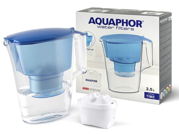 Aquaphor Time 2,5L filterkanna + 1 patron, blå