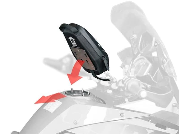 Shad Pin System Brændstoftankbeslag til Kawasaki