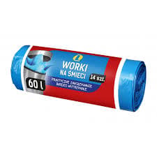 LEWIATAN AFFALDSSÆKKER 60L SUPER STÆRK 14 STK